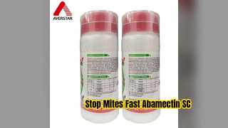 Abamectin 17g L SC Effective Mite and Pest Control